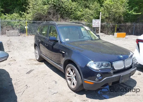 2008 BMW X3 3.0Si from USA, damaged, VIN WBXPC93418WJ02816